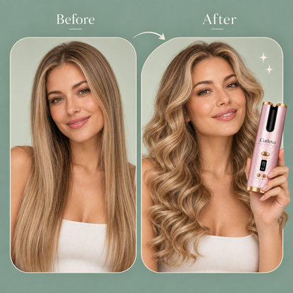 Curléva™ — Wireless Automatic Hair Curler