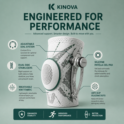 KINOVA Adjustable Knee Brace