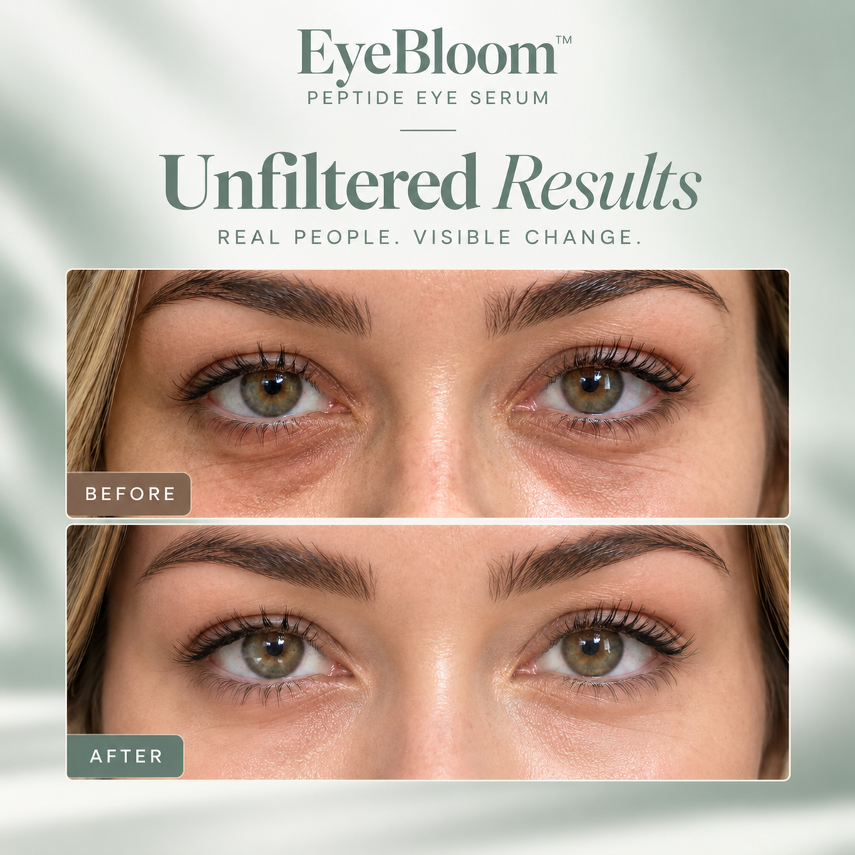 EyeBloom Peptide Firming Eye Serum: Wake Up the Look of Tired Eyes